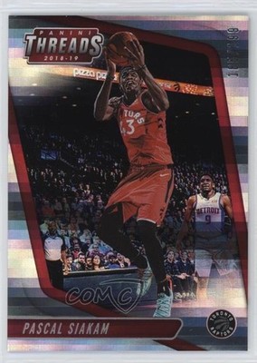2018-19 Panini Threads Premium 185/199 Pascal Siakam #75 he0