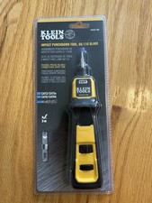 klein tools impact punchdown tool 66/110 blade Unopened