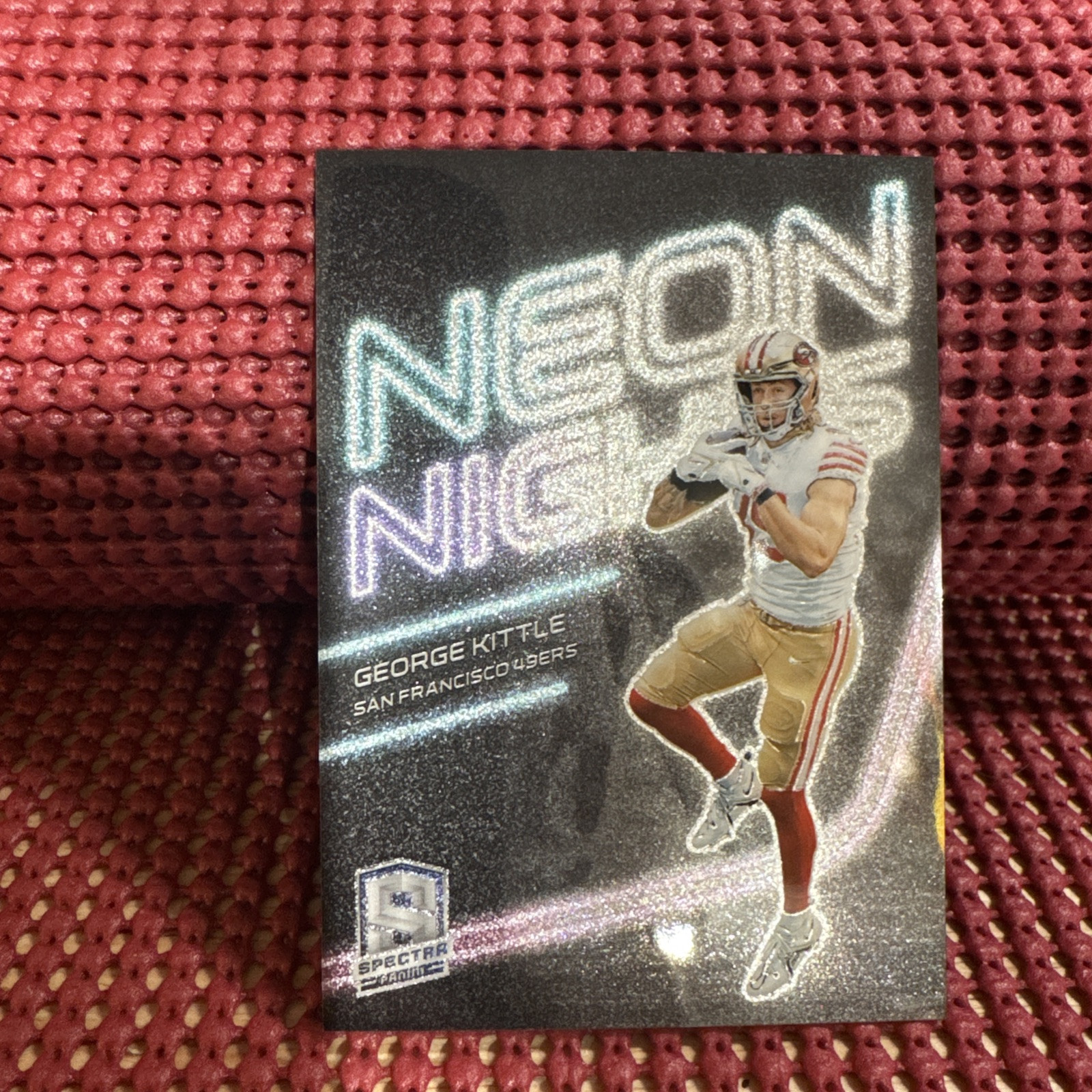 George Kittle 2023 Panini Spectra Neon Nights SSP