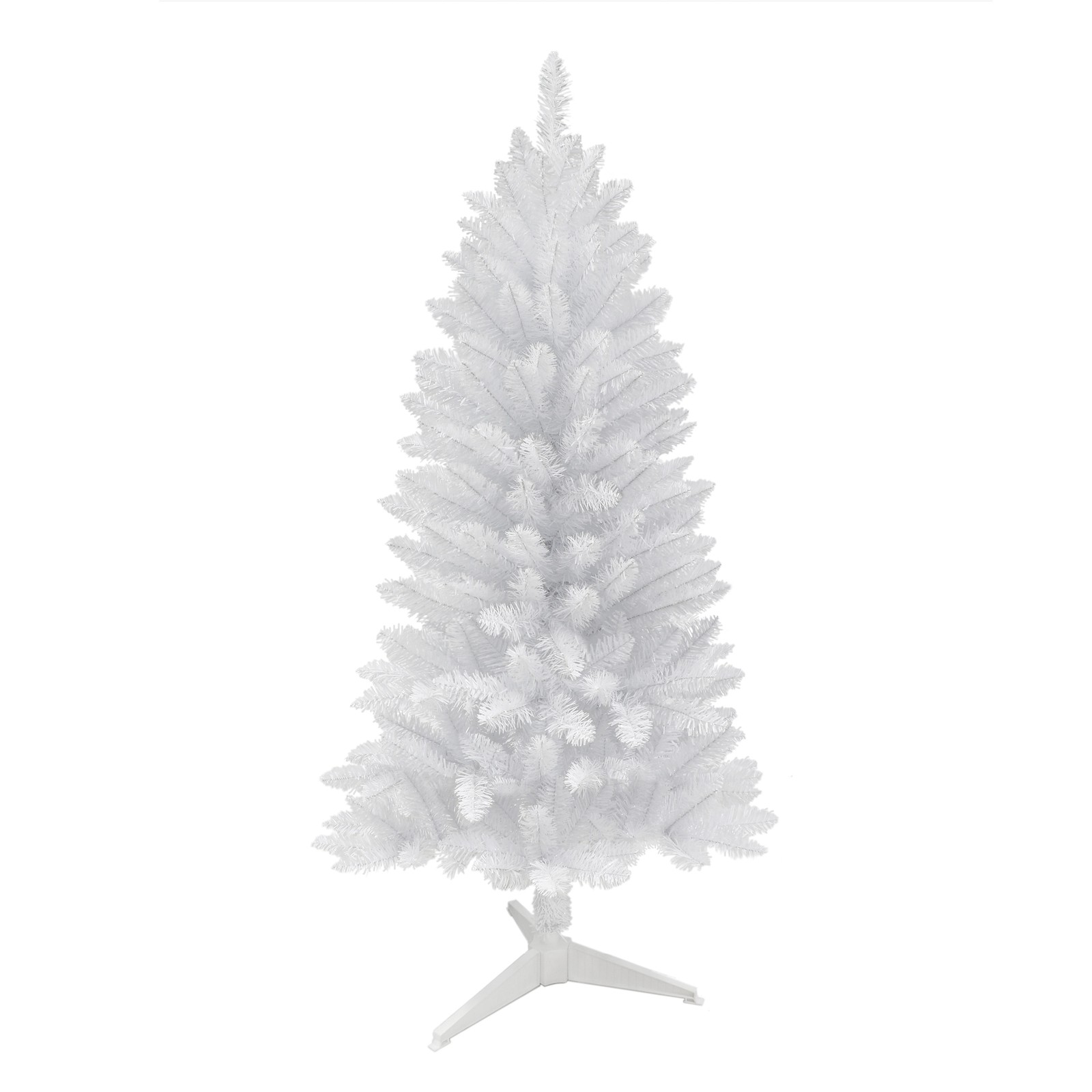 Puleo International 4 ft Unlit White Carson Artificial Pine