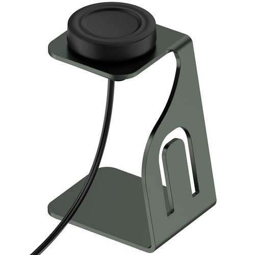 Sophisticated Grey Wireless Charging Stand Designed for Samsung Devices - Picture 2 of 8