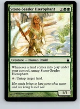 Magic the Gathering Stone-Seeder Hierophant Ravnica: City of Guilds MTG