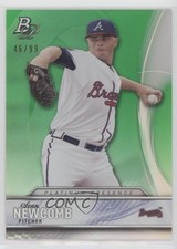 2016 Bowman Platinum Platinum Presence Green 46/99 Sean Newcomb #PP-26 0q3