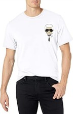 Karl Lagerfeld Mens Classic Karl Character T-shirt Medium New In Packaging