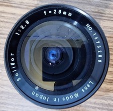 Soligor 28mm 1:2.8 Objektiv