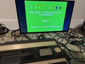 Mattel 2609 Intellivision Game Console With 12 Games tested working 