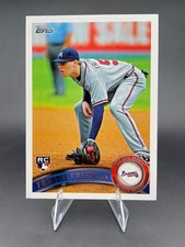 2011 Topps Freddie Freeman RC #145 Rookie Card Braves Dodgers WS MVP