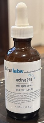 bliss labs Active 99.0 Anti-Aging Series PRO PEEL MASK 60ml 2oz AHA & Aloe Vera