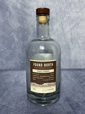 Found North Cask Strength Single Barrel Season 4 Recipe Bourbon Whiskey Bottle