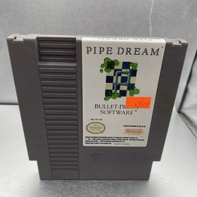 Pipe Dream (Nintendo NES, 1980) Complete CIB Cleaned & Tested
