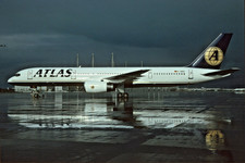 Kodak Slide - AtlasGlobal - Boeing 757-225 - D-AMUK (TC-OGB) - 2001