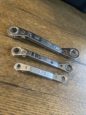 Craftsman Sea Offset Double End Ratcheting Wrench Set 3 Piece 14 Thru 916