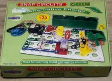 LikeNEW Snap Circuits Green Alternative Energy STEM Electronics Elenco Complete
