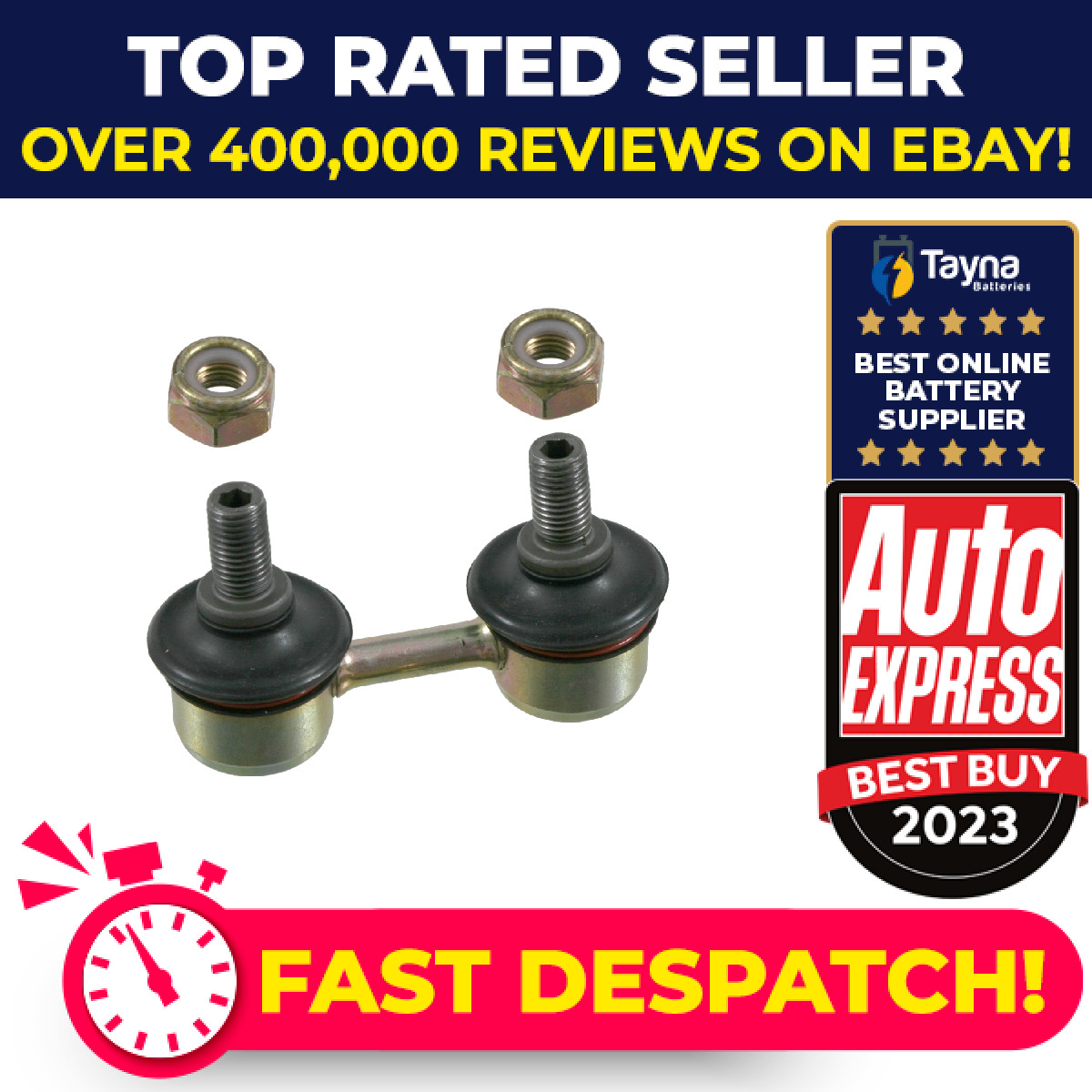 Anti Roll Bar Link fits TOYOTA COROLLA 1.8 Front Left or Right 93 to 95 7A-FE