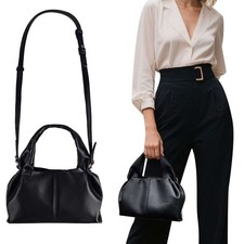 PU Leather Shoulder Bag Handbag Purse Cross Body Organizer Smart Phone Pockets