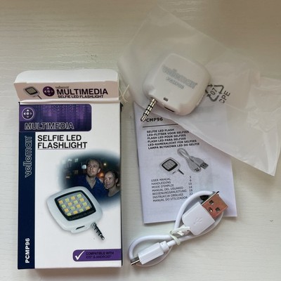 Selfie LED Flashlight Multimedia Velleman Unbenutzt In OVP,