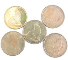 Morro Bay California Lot of 5 Tokens Sea Lion Souvenir Coin CA Vintage