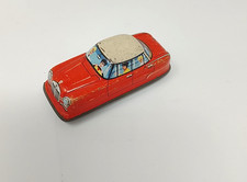 Voiture jouet Technofix rouge toit blanc