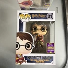 Funko Pop : Harry Potter (on Broom) - Barnes and Noble SDCC 2017 #31 w protector