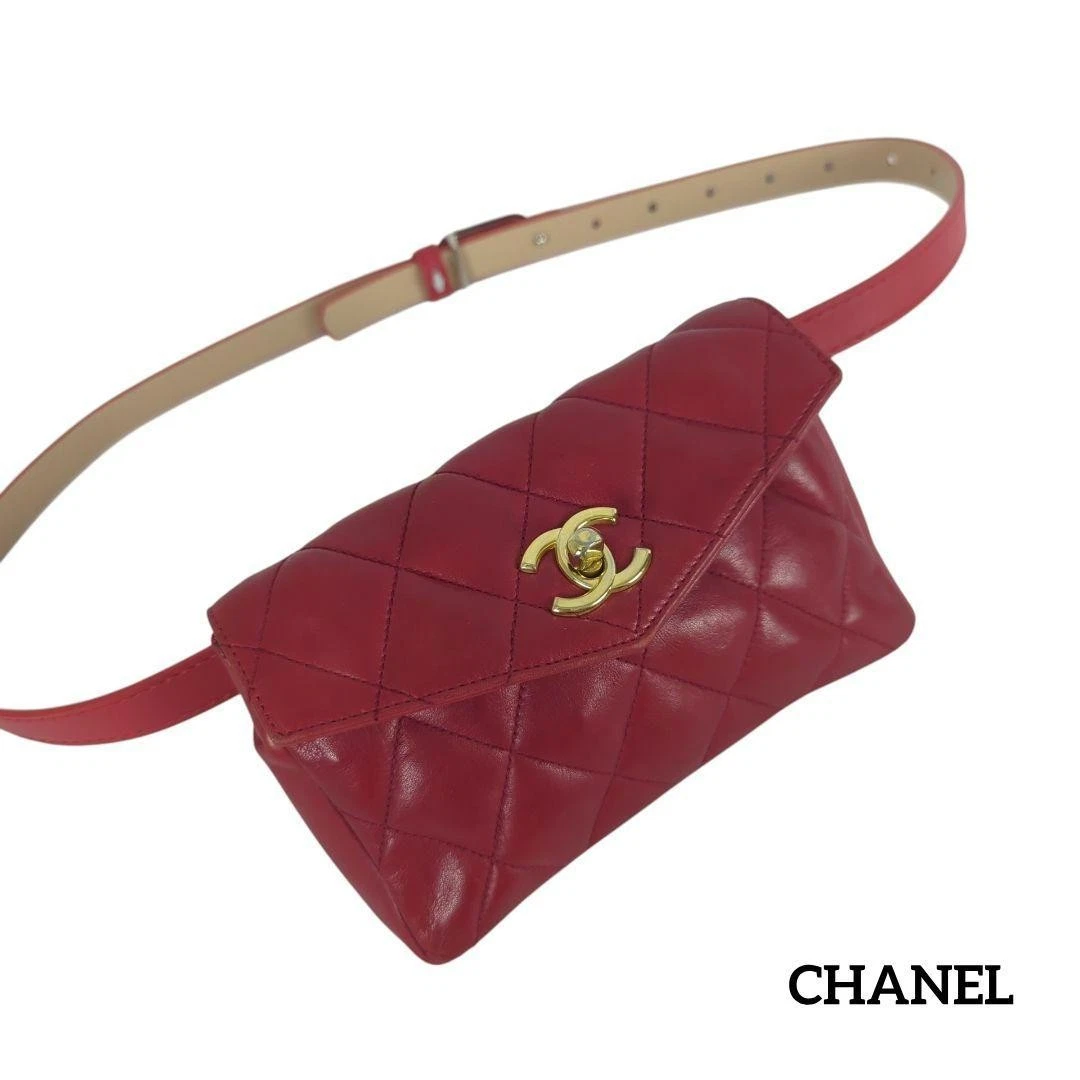 garter belt amazon CHANEL Belt Bag & Fanny Pack Black Bags & Handbags for Women for sale main image 1