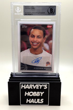 2009-10 STEPHEN CURRY TOPPS ROOKIE AUTO #321 CARD RC AUTOGRAPH BGS STEPH REPRINT. rookie card picture