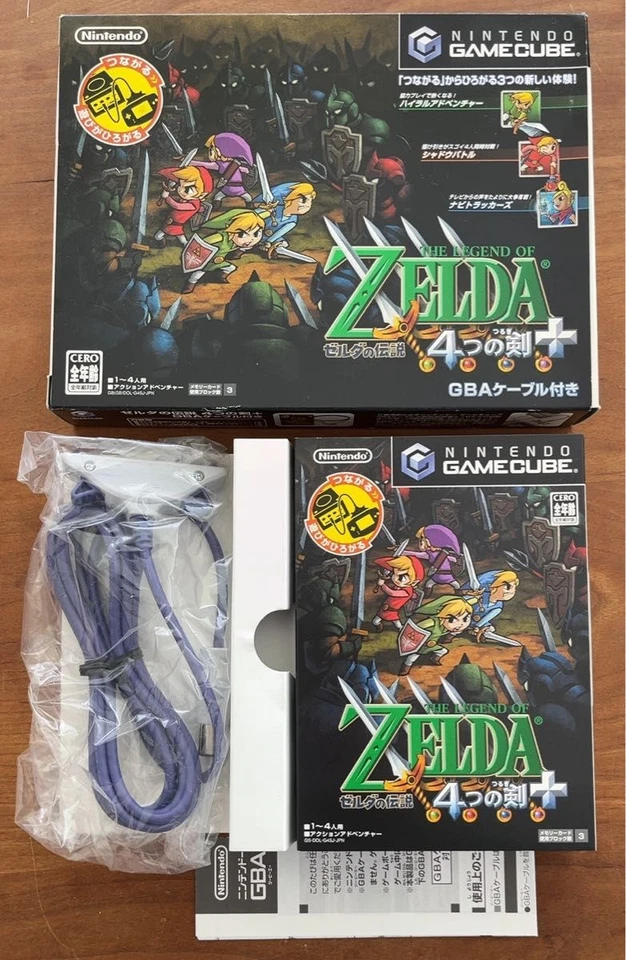GameCube The Legend of Zelda: Four Swords Adventures Nintendo GC Japanese New - Image 3 of 4