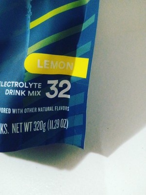 DripDrop Hydration Packets - Lemon - Single Serve Electrolytes 32 Count 