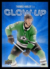 Thomas Harley Dallas Stars 2025-26 UD Series 2 Glow-Up Insert GU-11