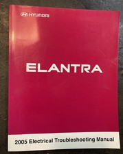 2005 Hyundai Elantra Sedan Hatchback Electrical Wiring Diagrams Manual GLS GT