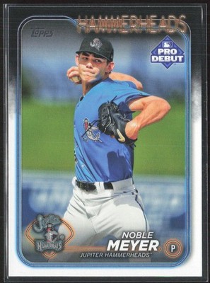2024 Topps Pro Debut #PD-17 Noble Meyer Jupiter Hammerheads (B1)