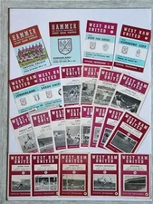 West Ham United FC Football Programmes 1958/59 - 1969/70 (Choose From List)
