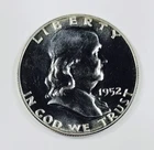 *1952 PROOF FRANKLIN SILVER HALF DOLLAR* NR #G4001