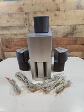 Sony SS-TS300 Satellite Home Theater Surround Speakers 6 Pc Set Tested Working