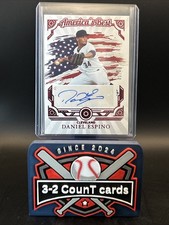 2025 Panini Boys of Summer - America's Best Signatures Daniel Espino Red /49
