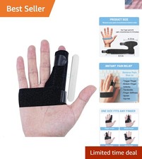 Trigger Finger Splint,Finger Brace Support Stabilizer for Arthritis, Injury ...
