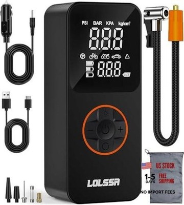 Tire Inflator Portable Air Compressor-Tire Pump 150PSI Cordless Electric for