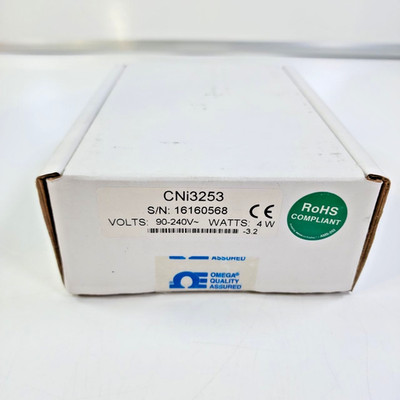 OMEGA CNi3253 Temperature & Process Controller 90-240VAC 4W DIN Panel Mount NIB