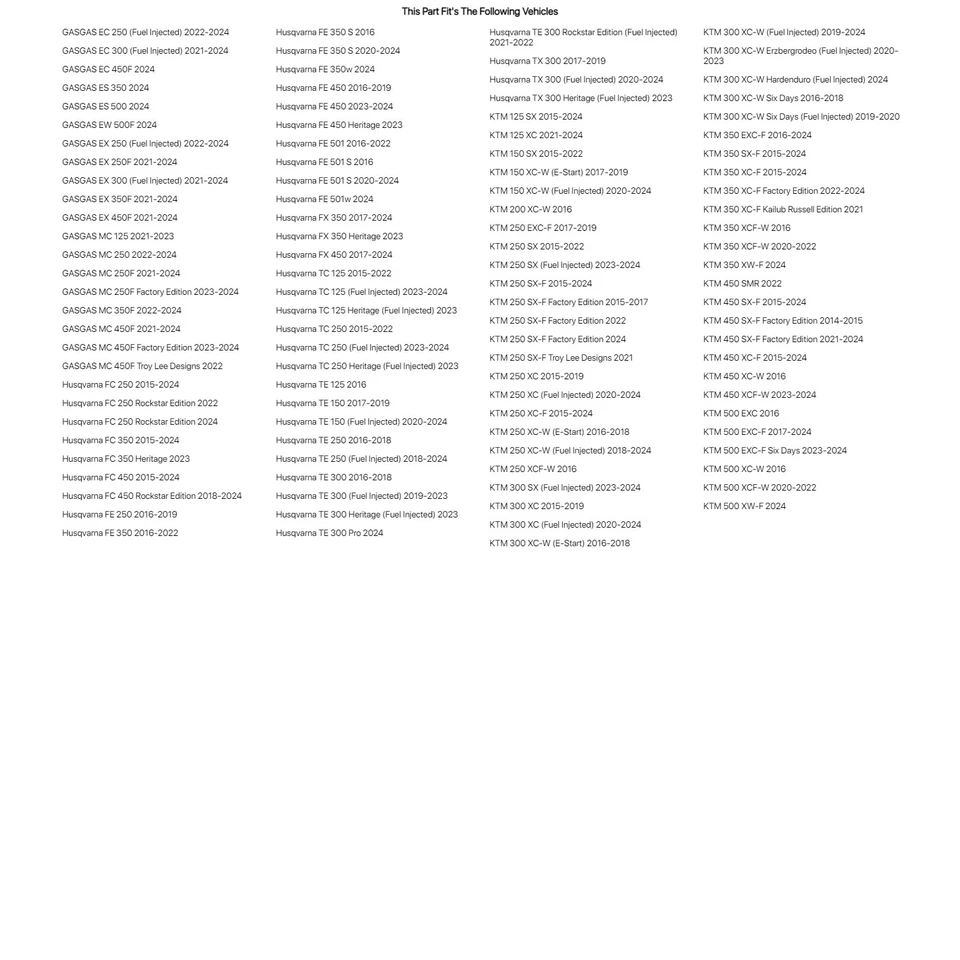 Tusk Impact Motorcycle Hub - Front Blue For Husqvarna TC 125 Heritage (Fuel - Изображение 3 из 3