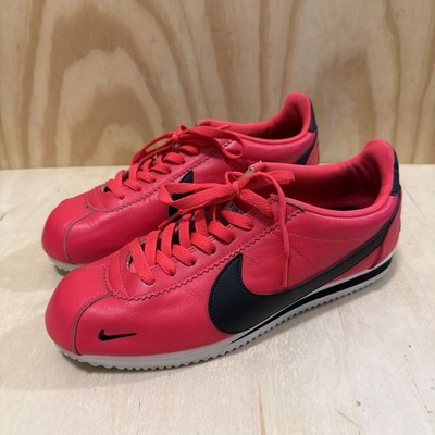 RARE? Sz 9.5 - Nike Classic Cortez Premium Leather Red 