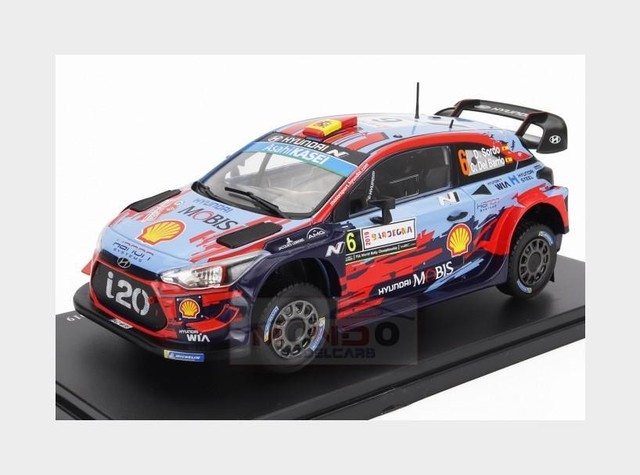 1:24 Hyundai I20 Coupe Wrc #6 Winner Rally Sardinia Italy 2019 HACWRCFIACOLL504