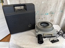 Kodak Ektagraphic Model AF-2 Slide Projector w/ Carrying Case PARTIALLY WORKING