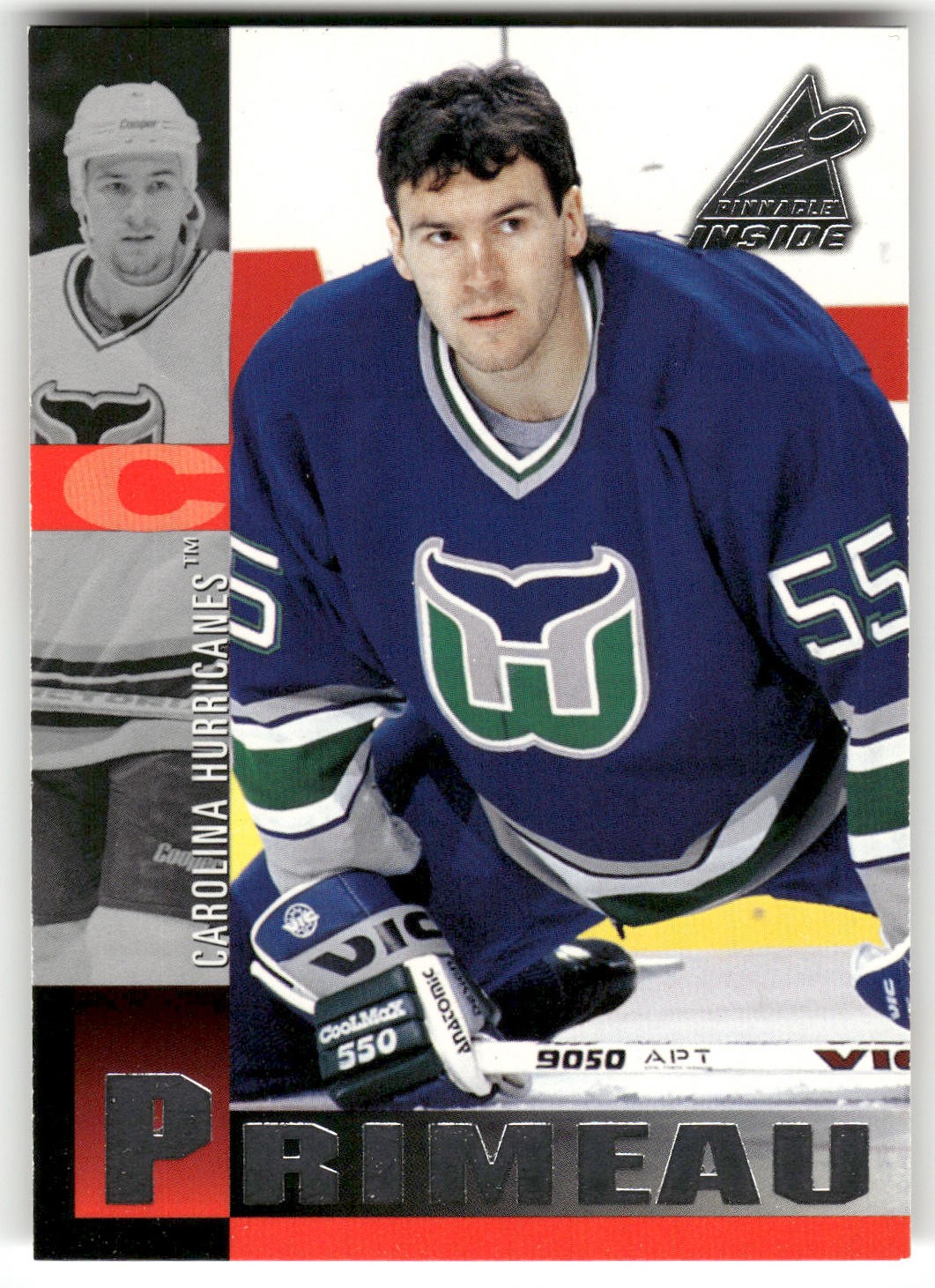 1997-98 Pinnacle Inside #189 Keith Primeau Carolina Hurricanes