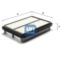 UFI Luftfilter Filtereinsatz FüR Hyundai Santa Fé I 2.0 Crdi 4X4 2.7 V6