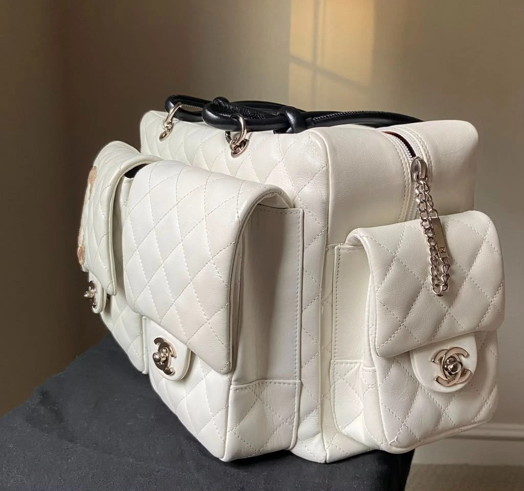CHANEL White Quilted Bags & Handbags for Women for sale | eBay