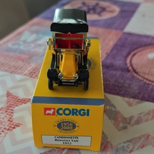Corgi Renault Van 1912 jaune/noir 1:43 métal Camions d'Antan édition limitée