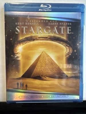 Stargate (Blu-ray 2006 Extended Cut) James Spader Kurt Russell Rare OOP Sealed