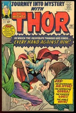 Journey into Mystery #110 High Grade Silve Age Thor Marvel Comic 1964 VF