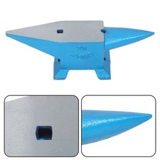 Double Horn Blacksmith Anvil Steel Anvil Forged Steel Heat Treated 44Lbs/20kg