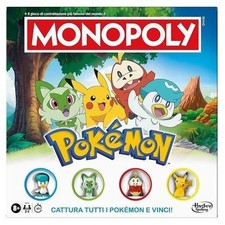 Monopoly Pokémon Edition, gioco da tavolo Versione italiana