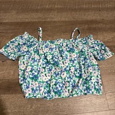 Janie and Jack Kid's Multi and Green Tshirt Size 16